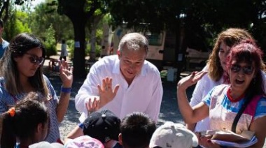 Cascallares encabezó un encuentro de fin de año con Jardines Comunitarios