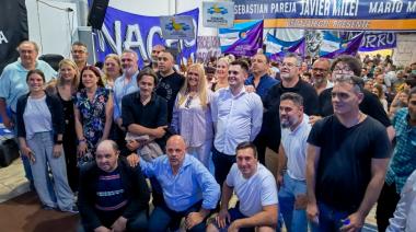 La Libertad Avanza del distrito cierra el año con un brindis