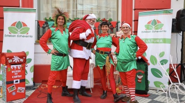 Alem peatonal: compras navideñas y visitas a la casita de Papá Noel