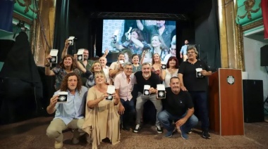 ATE celebró su centenario con un inolvidable encuentro en el Teatro Verdi de La Boca