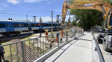 Avanza la obra del Paso Bajo Nivel de Longchamps