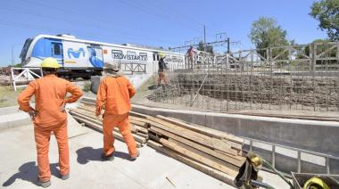 Avanza la obra del Paso Bajo Nivel de Longchamps