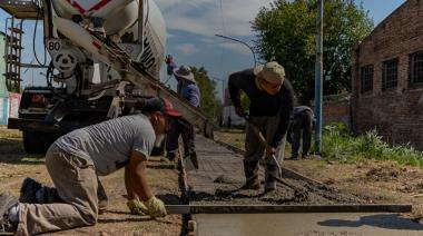 Avanzan las obras en el Distrito La Ribera