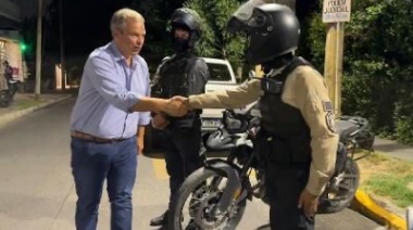 Cascallares supervisó operativos policiales nocturnos en los barrios