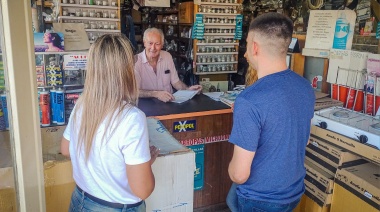 "Nacho" Moroni, de recorrida: "Los comerciantes viven con miedo, se sienten desamparados y sólos"
