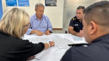 Cascallares monitoreó el desempeño policial y los servicios de emergencias