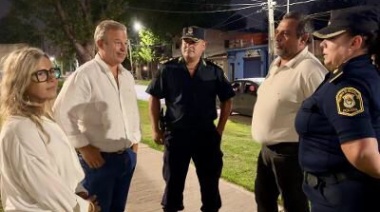 Cascallares supervisó nuevos operativos policiales nocturnos en los barrios