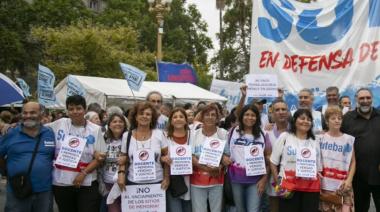 "Vemos que el ajuste del Gobierno nacional está impactando fuertemente en la educación pública", aseguran desde CTERA