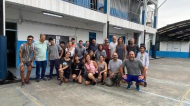 Vecinos del distrito pintaron y realizaron tareas de mantenimiento en 30 jardines y escuelas