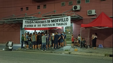 La izquierda repudia el cierre de Morvillo, mientas continúa la toma de la planta