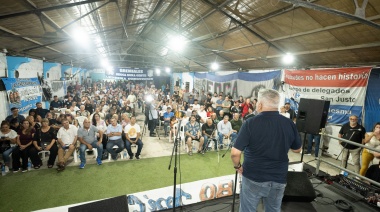 Con mística peronista, Ledesma, Moreno y Valdez llamaron "a la reconstrucción del movimiento"