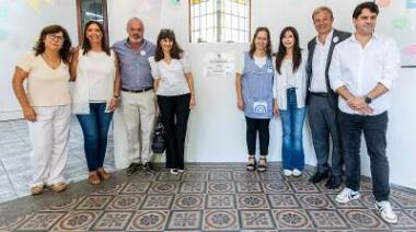 Cascallares inauguró un nuevo jardín maternal y de infantes