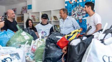 El Municipio puso en marcha la campaña solidaria “Brown abraza a Bahía Blanca”