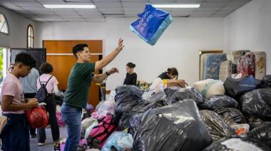 El club cultural y deportivo Dnipro-Tolstoy de Llavallol se suma a la cruzada por Bahía Blanca