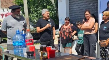 Con apoyo a Grillo, el Frente Popular Lanusense inauguró un nuevo espacio