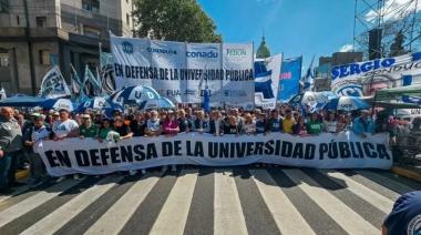 Briscas destacó el alto acatamiento y aseguró: "No vamos a dejar que nos quieran aplastar la cabeza"