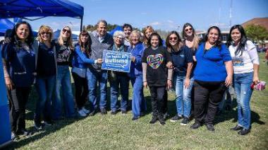Cascallares participó de una jornada inclusiva de concientización sobre el autismo