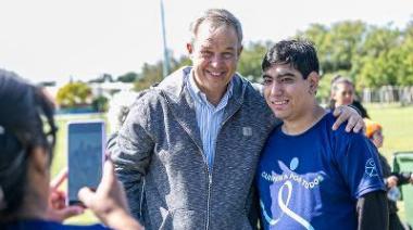 Cascallares participó de una jornada inclusiva de concientización sobre el autismo