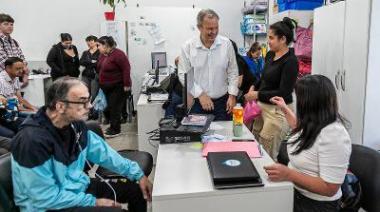 Operativo para tramitar y entregar pases libres multimodales