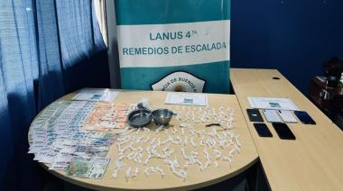 Dos detenidos de una banda dedicada a la venta de drogas que opera en Lanús
