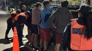 Cascallares supervisó un nuevo operativo nocturno de saturación policial