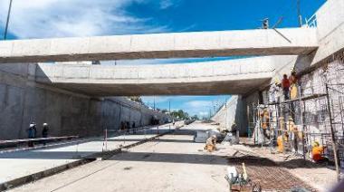 Viaducto de la Rotonda Los Pinos: Cascallares aseguró que “en pocas semanas estará listo”