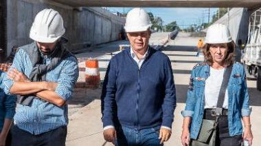 Viaducto de la Rotonda Los Pinos: Cascallares aseguró que “en pocas semanas estará listo”