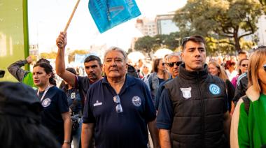 Ledesma, en la marcha de la CGT: “Hay que detener toda esta política que hambrea al pueblo”