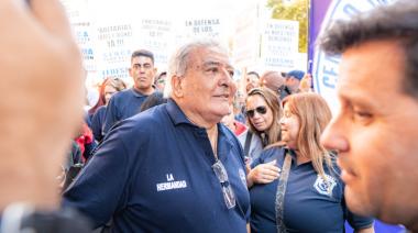 Ledesma, en la marcha de la CGT: “Hay que detener toda esta política que hambrea al pueblo”