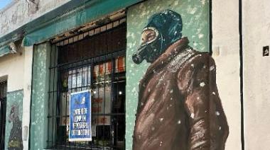 Presentan murales de “El Eternauta” en Glew, Calzada, Adrogué y Burzaco