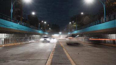 Luego de su reconstrucción, quedó abierto el Paso Bajo Nivel de Temperley