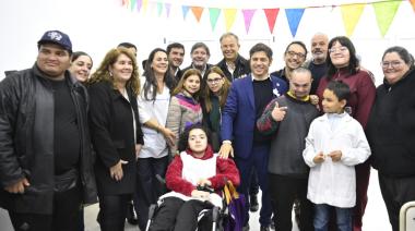Kicillof y Cascallares inauguraron una nueva escuela de Educación Especial