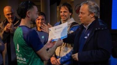 Cascallares acompañó a los egresados de la escuela de guardavidas