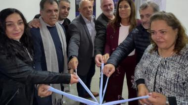 Niveyro y Aquino encabezaron la apertura de un nuevo local en Solano