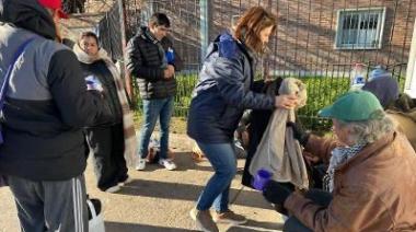 Con las bajas temperaturas, ponen en marcha el operativo frío 2025