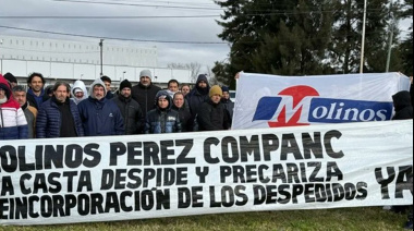Dictan la conciliación obligatoria y se levantó el paro en la planta Esteban Echeverría de Molinos