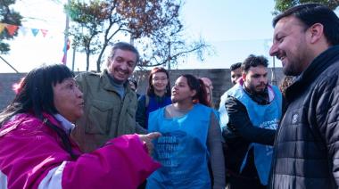 Mientras suena fuerte para encabezar la lista de la Tercera, Máximo visitó Avellaneda
