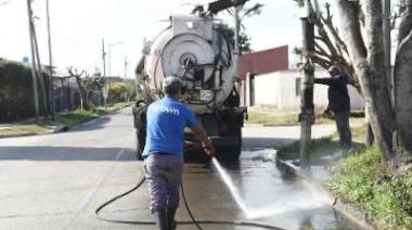 Profundizan las obras y los trabajos de limpieza frente al pronóstico de lluvias