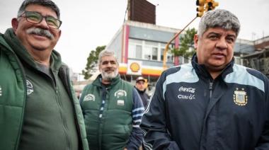 Camioneros acompañó la movilización por el Garrahan y la salud pública
