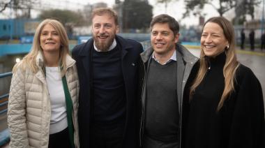 “Venimos a defender lo que tenemos y frenar las políticas de Milei” aseguró Kicillof junto a Otermín en Lomas