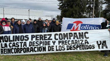 Molinos rompe el diálogo y se profundiza el conflicto en la Planta Esteban Echeverría