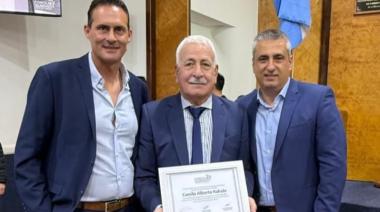 Unánime reconocimiento del Concejo Deliberante a Alberto Kahale