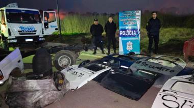 Desarticularon un desarmadero en Don Orione