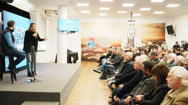Otermín y Sol Tischik anunciaron Expo Lomas 2025 junto a empresarios, emprendedores y artistas