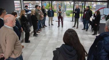 Presentan el nuevo sistema de energía solar en el Parque Industrial