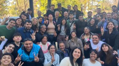 Cascallares participó del escrutinio definitivo en La Plata junto a la militancia de Almirante Brown