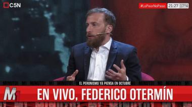 Otermín: “Mucha gente joven que se entusiasmó con Milei ve que lo que prometió era mentira”