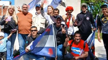 Tras su visita a Lanús, Cúneo sumó respaldo local