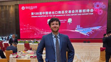 Luca Bertolotto participa de la Feria Internacional de Cantón en China
