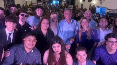 Karen Reichardt, Pareja y Niveyro encabezaron un masivo plenario de la Juventud de LLA